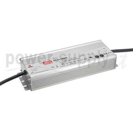 HLG-320H-48B MeanWell HLG-320H-48B Alimentatore LED MeanWell - CV/CC - 320W / 48V / 6700mA Dimming Alimentatori LED