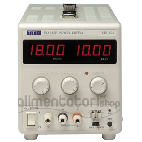 EX1810R Power-Supply EX1810R - Alimentatore - Bench 180W 18V - Input 100-240 VAC Alimentatori Laboratorio