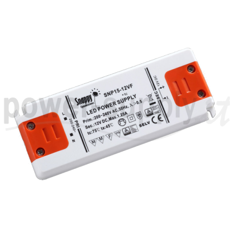 SNP15-500IF Snappy SNP15-500IF - Alimentatore LED Snappy - CC - 15W / 500mA Alimentatori LED