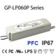 LP060P-48A Glacial Power LP060P-48A Alimentatore LED Glacial Power - CV/CC - 60W / 48V / 1250mA Alimentatori LED