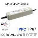 RS45P-12CA Alimentatore LED Glacial Power - CV/CC - 45W / 12V / 3700mA 
