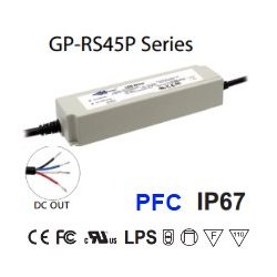RS45P-48CA Alimentatore LED Glacial Power - CV/CC - 45W / 48V / 1000mA 