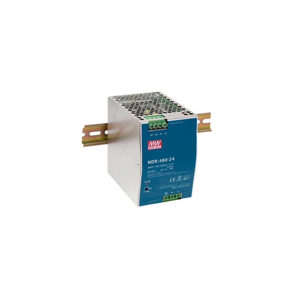 WDR-480-48 Alimentatore Din-Rail 48V 480W 10A