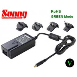 SYS1183-2415-W2E/5521 - Alimentatore Sunny - Wallmount 24W 5V - Input 100-240 VAC