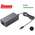 SYS1443-6512-T3/5525 - Alimentatore Sunny - Desktop 65W 12V - Input 100-240 VAC