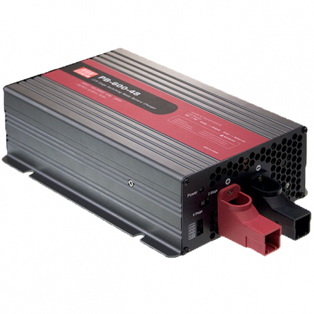 PB-600-24 MeanWell PB-600-24- Carica Batterie Semplice MeanWell - 600W / 24V / 21A Caricabatterie