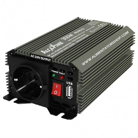 IRS300-12 IRS300-12 - Inverter Alcapower 300W - In 12V Out 220 VAC Onda Sinusoidale Modificata Alcapower