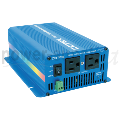 S300-112 Cotek Electronic S300-112 - Inverter Cotek 300W - In 12V Out 110 VAC Onda Sinusoidale Pura Inverters