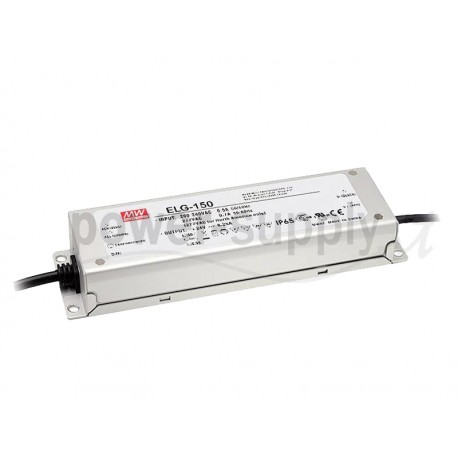 ELG-150-24 MeanWell ELG-150-24 Alimentatore LED MeanWell - CV/CC - 150W / 24V / 6250mA Alimentatori LED